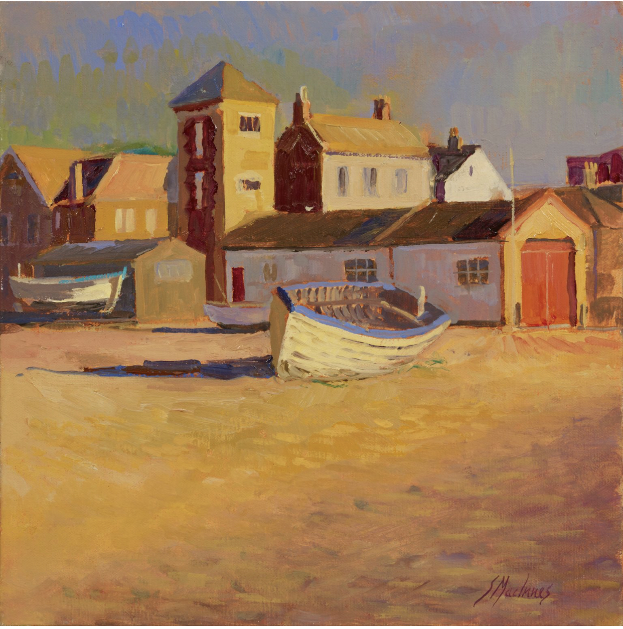 Hot sunrise, Aldeburgh beach