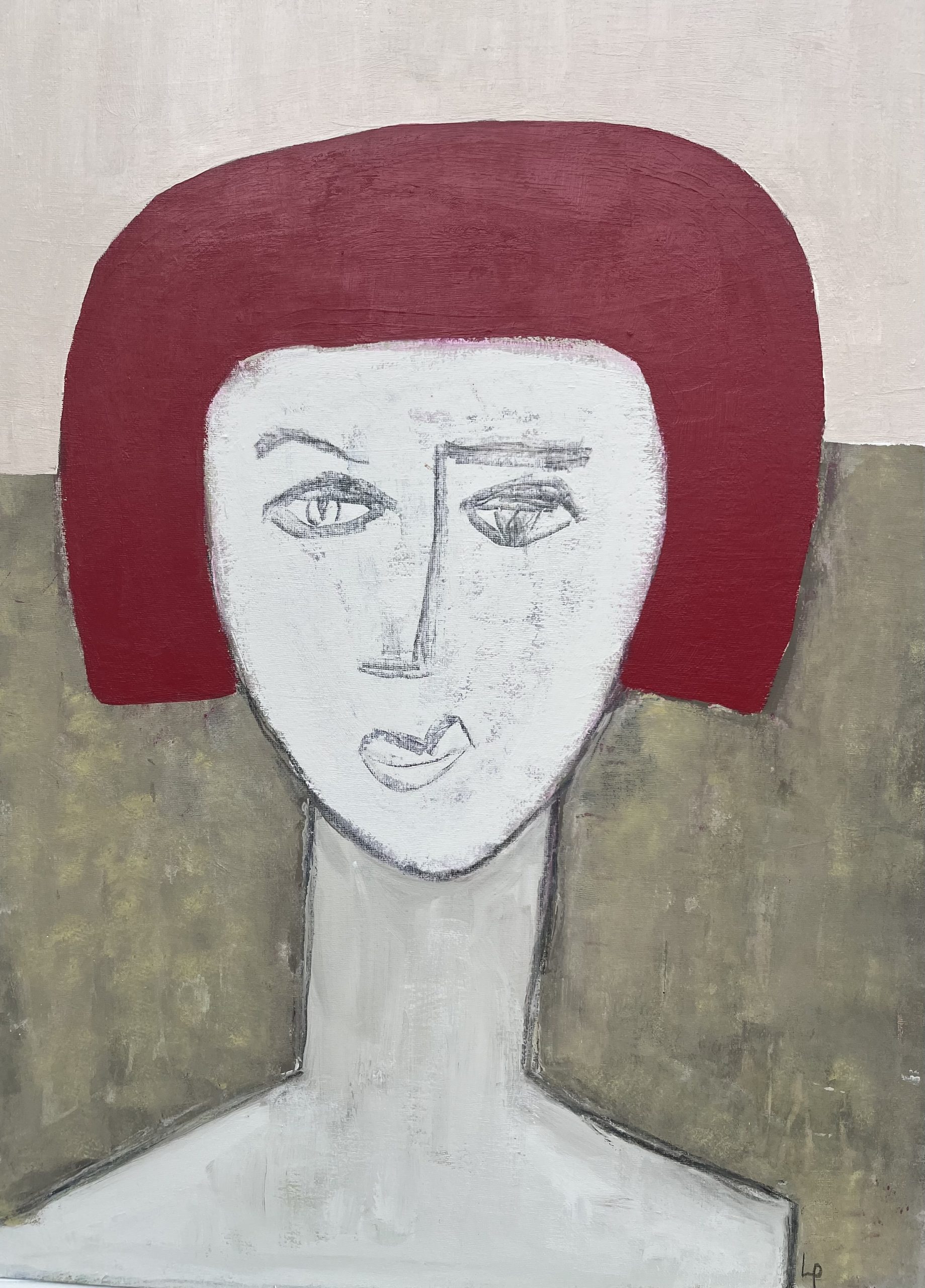 Redheaded Woman by Lyn Peters